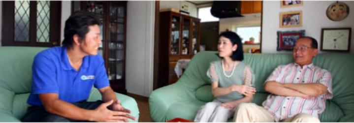 お客様の顔が見える仕事画像