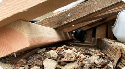 通気性の確保画像