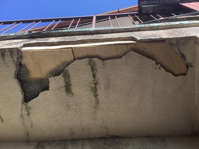 ベランダ防水・雨漏り修理工事 