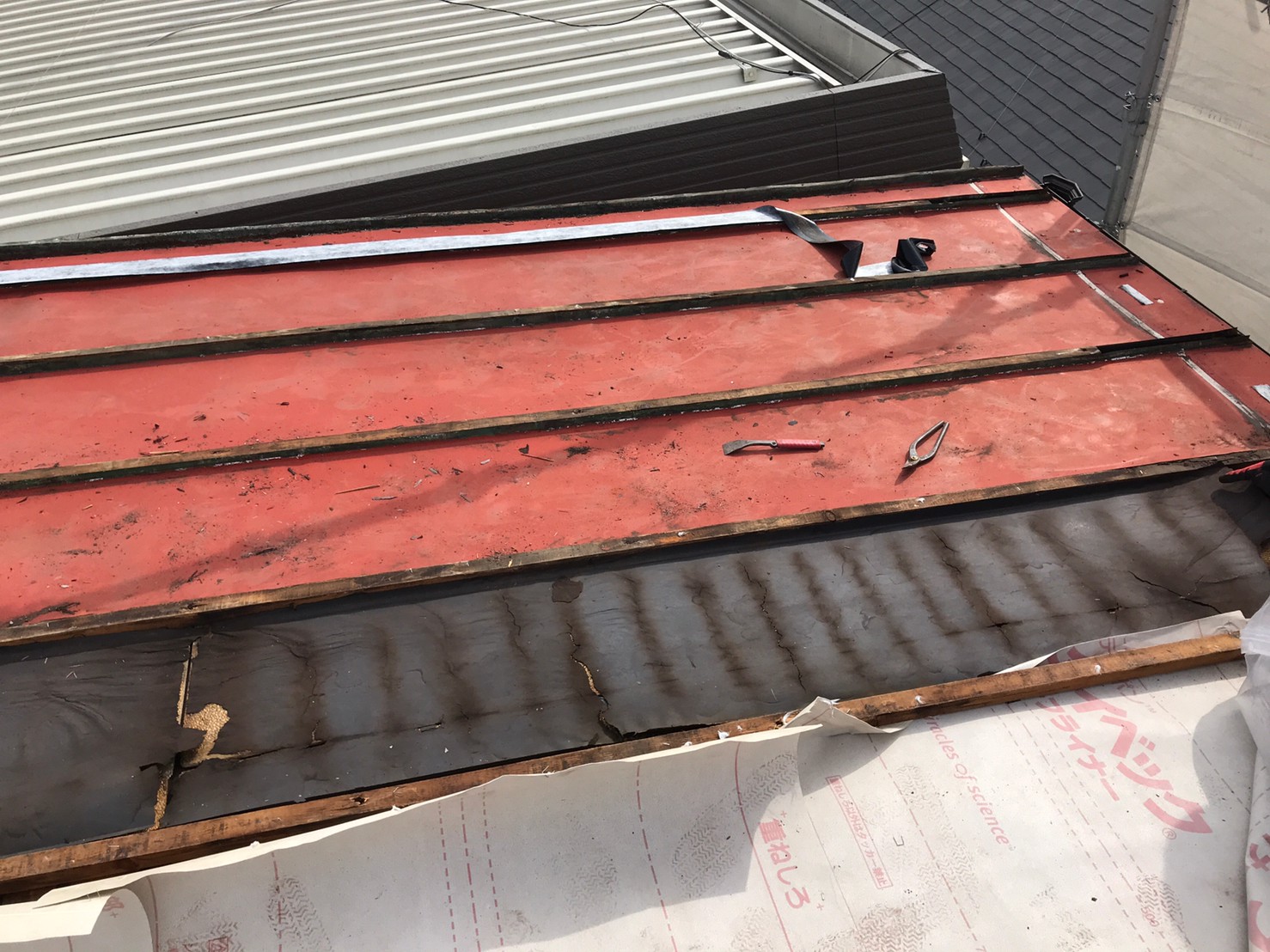 屋根葺き替え工事 