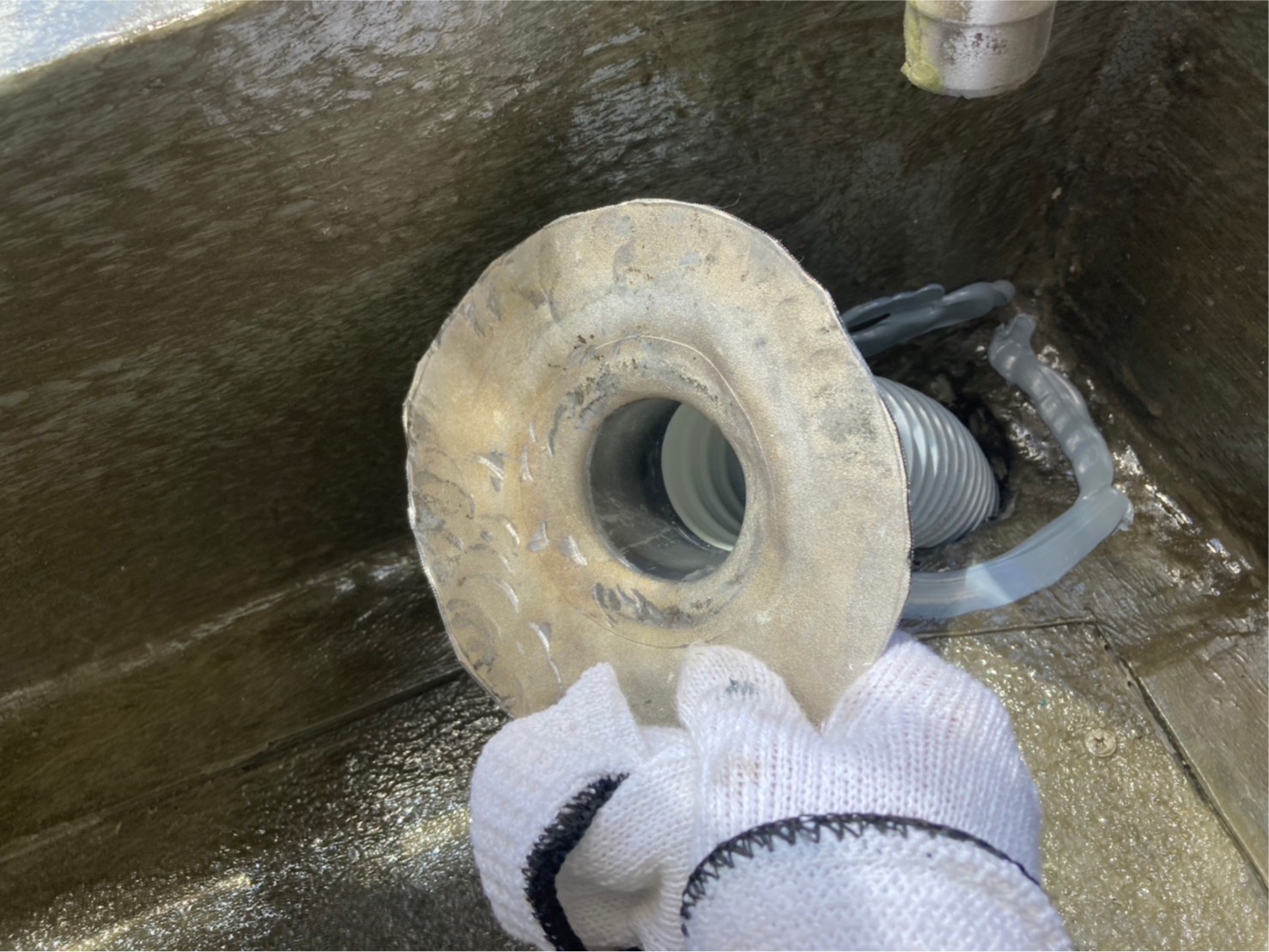 ベランダ防水工事（ウレタン密着防水） 