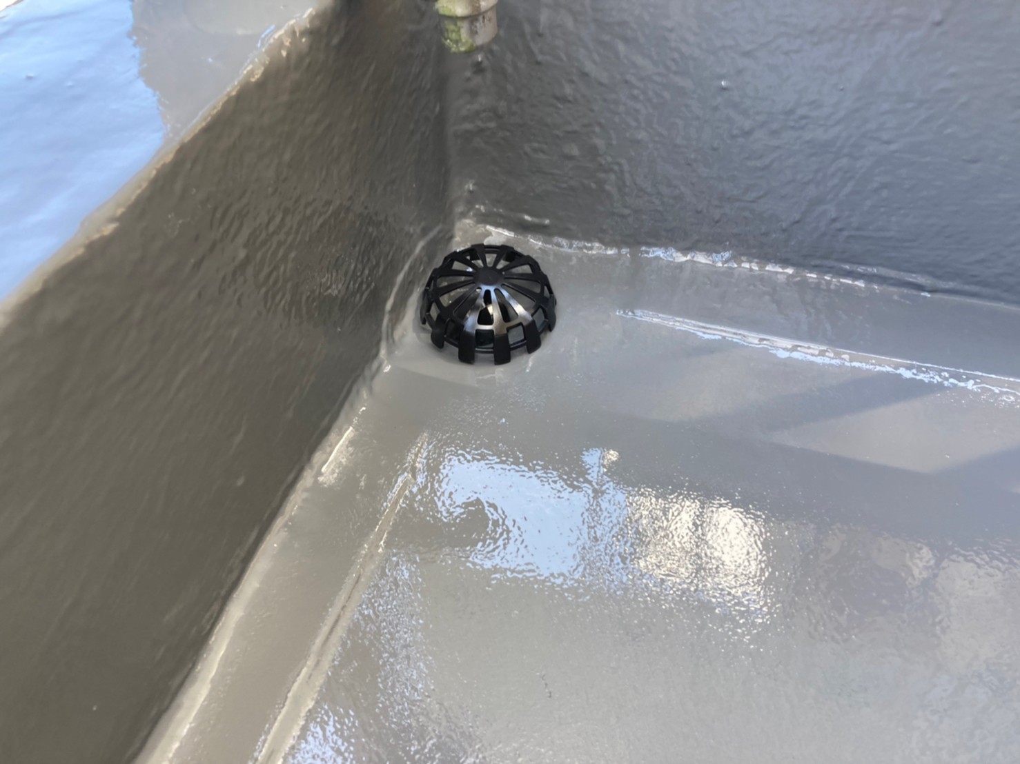 ベランダ防水工事（ウレタン密着防水） 