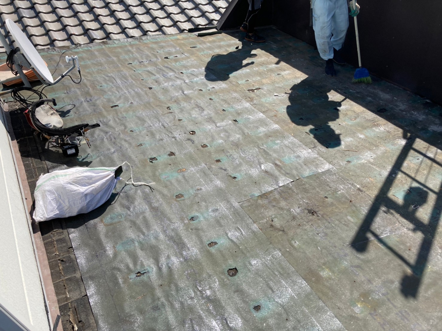 雨漏り修理工事 