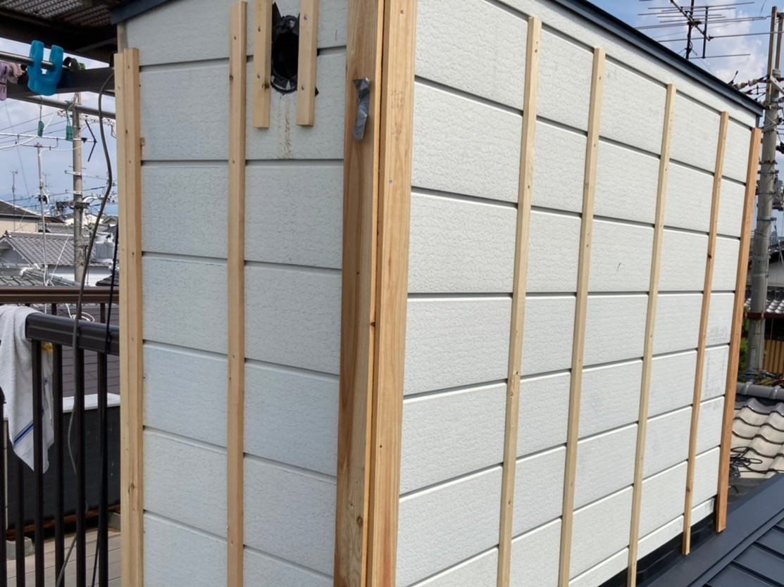 金属サイディング工事 