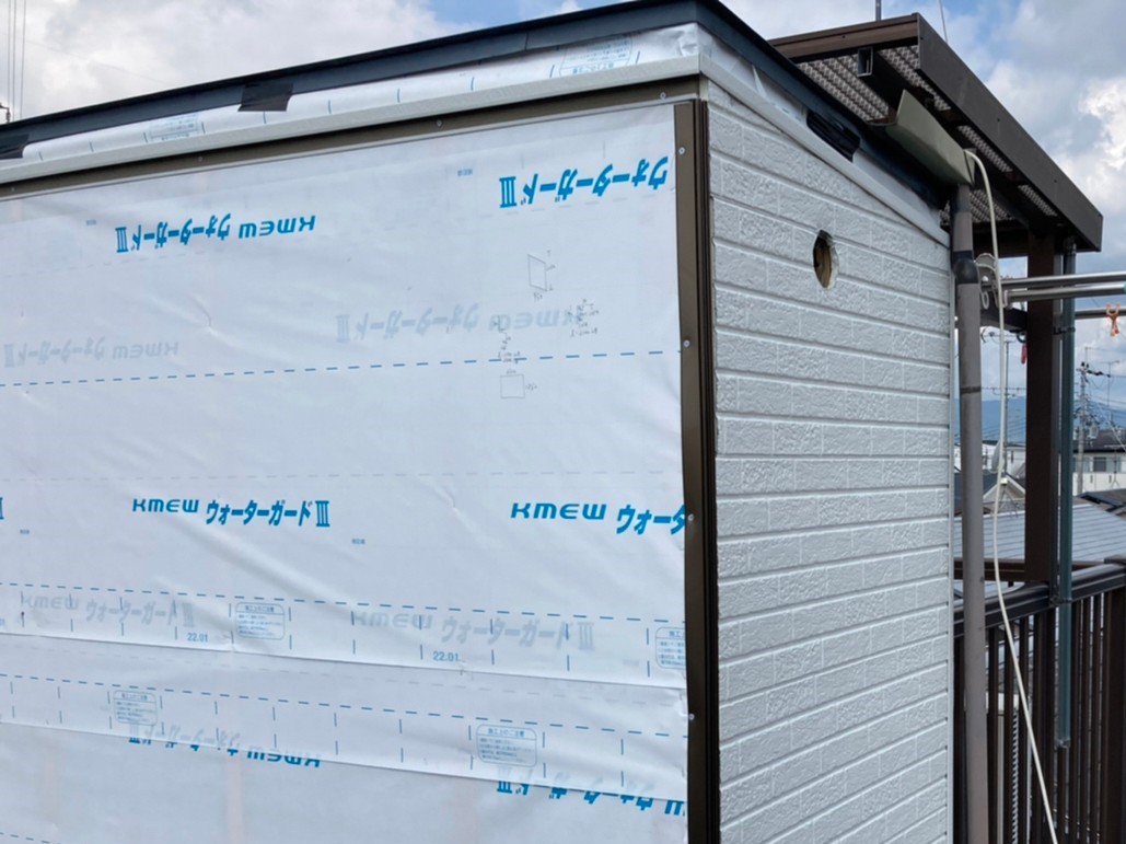 金属サイディング工事 