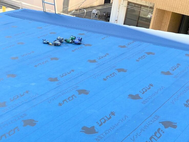 屋根葺き替え工事 