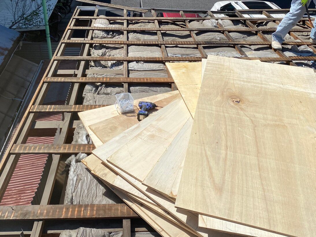 屋根葺き替え工事 