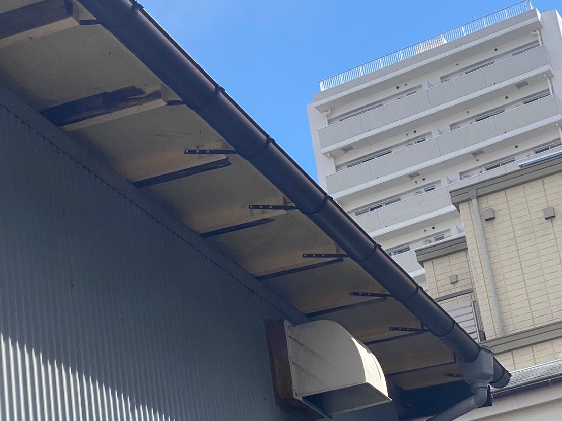 雨とい交換工事 