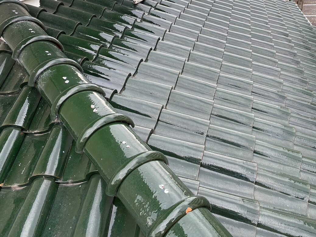 屋根補修工事(下屋裏面) 