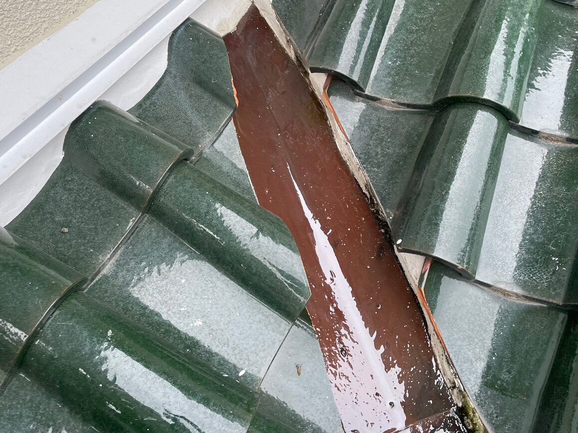 屋根補修工事(下屋) 