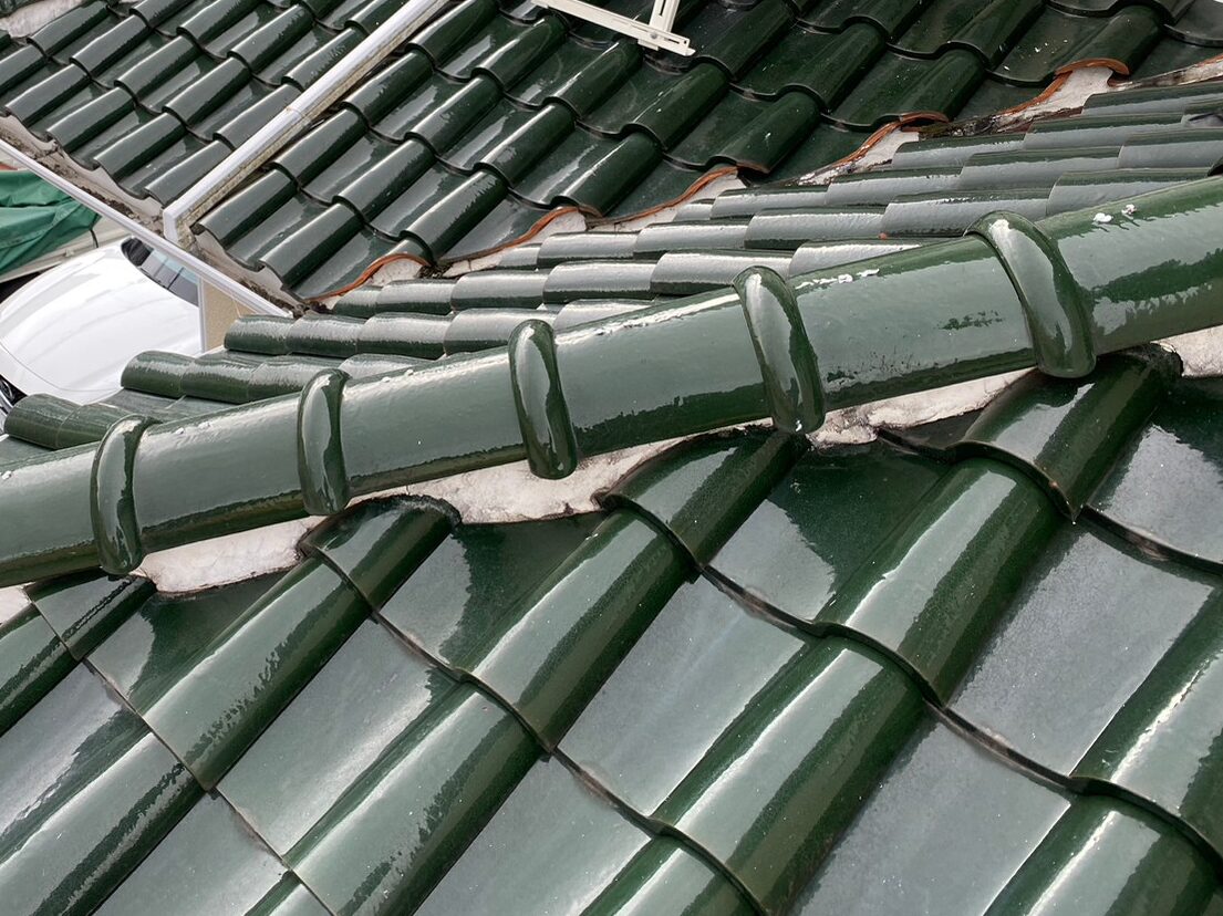 屋根補修工事(下屋正面) 