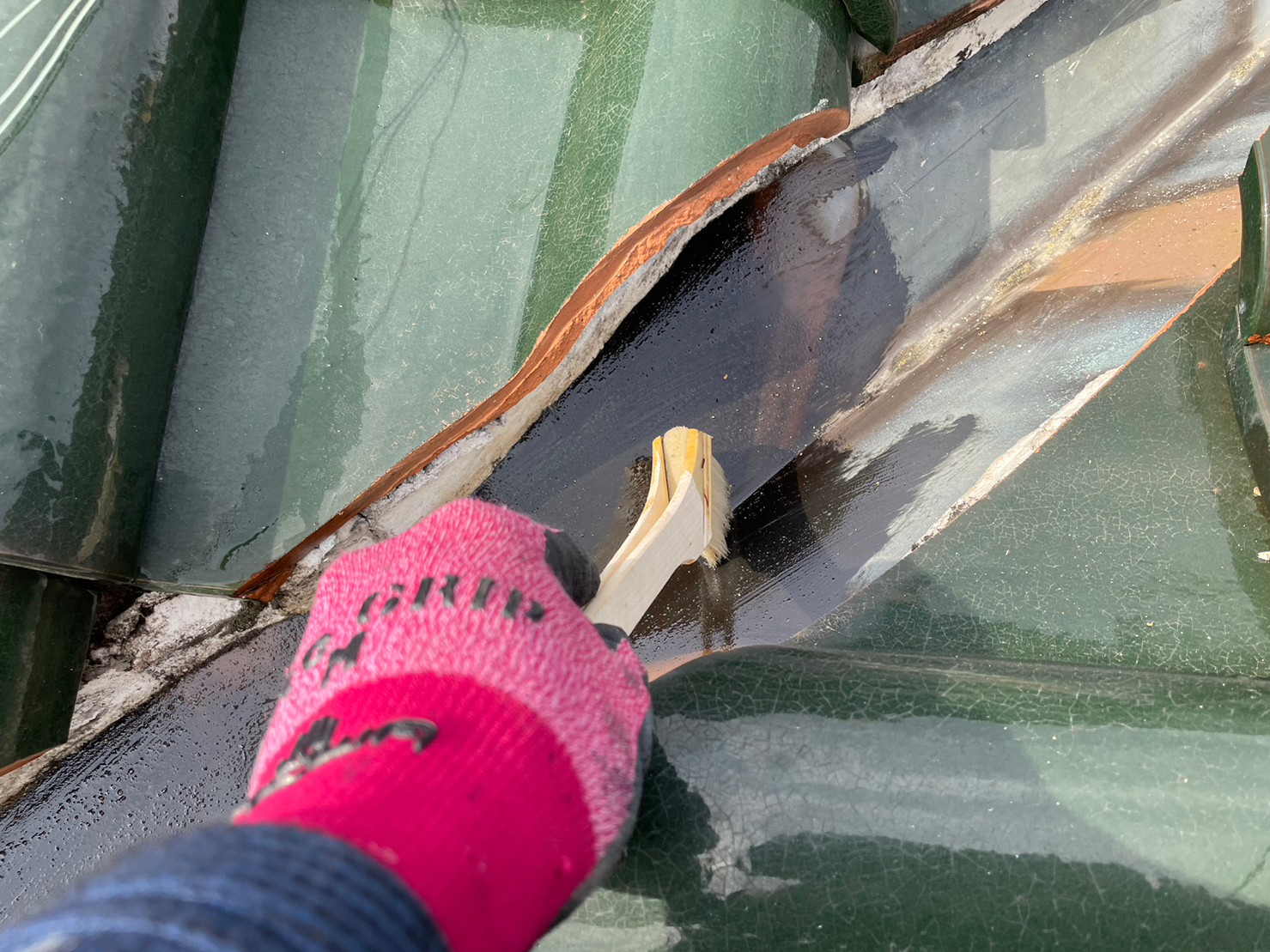 屋根補修工事(大屋根) 