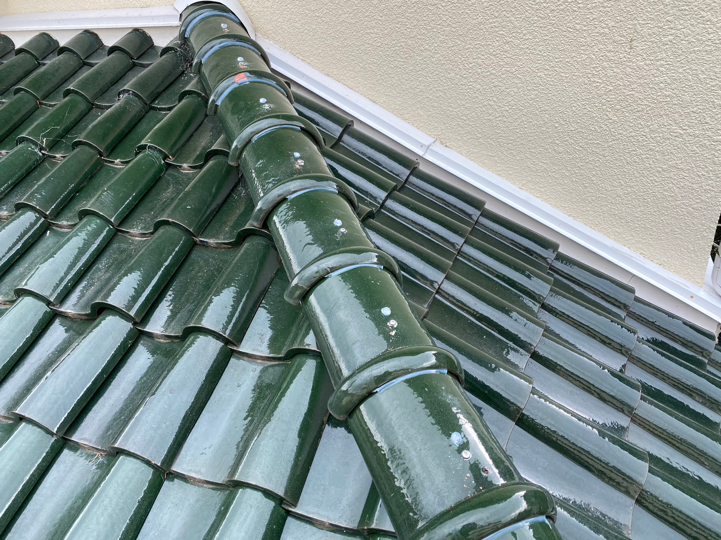 屋根補修工事(下屋裏面) 