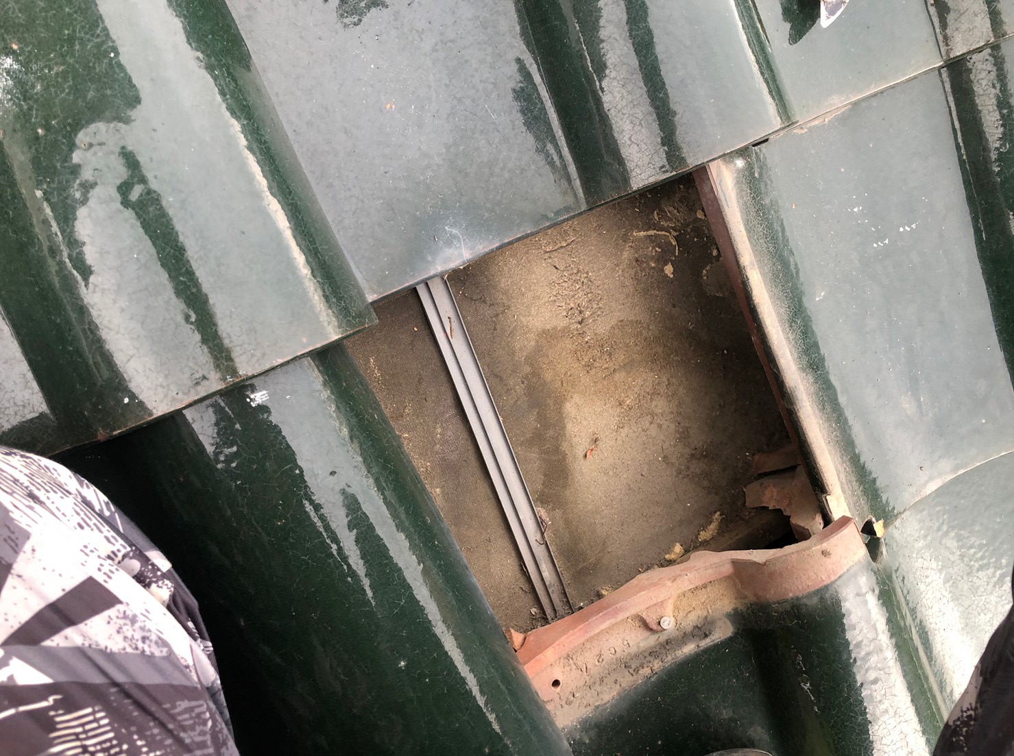 屋根補修工事(下屋) 