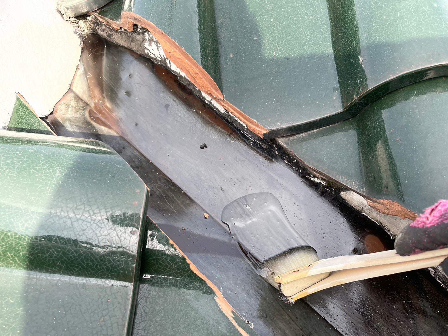 屋根補修工事(大屋根) 