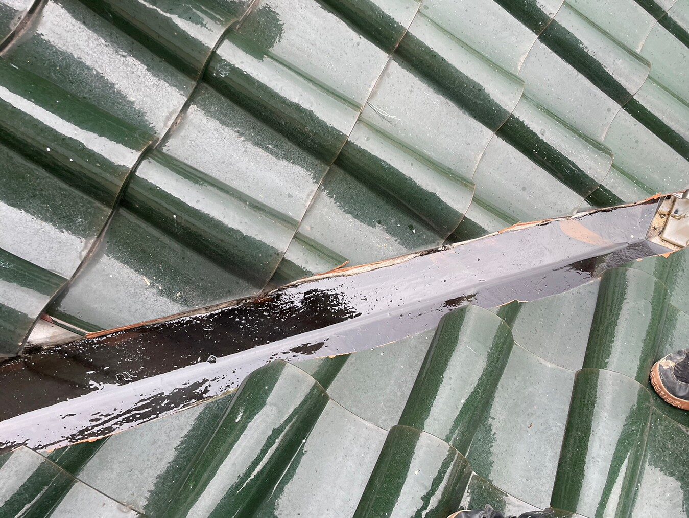 屋根補修工事(下屋) 