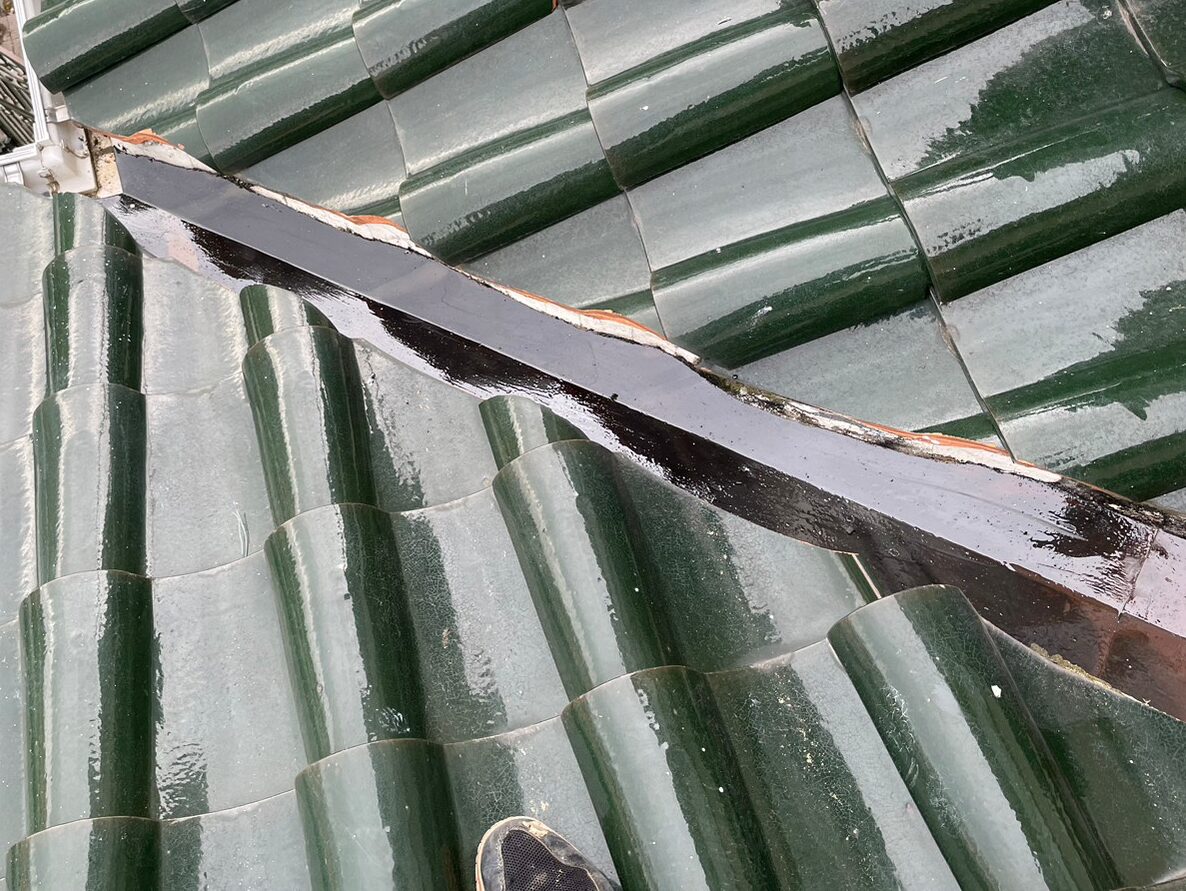 屋根補修工事(下屋) 