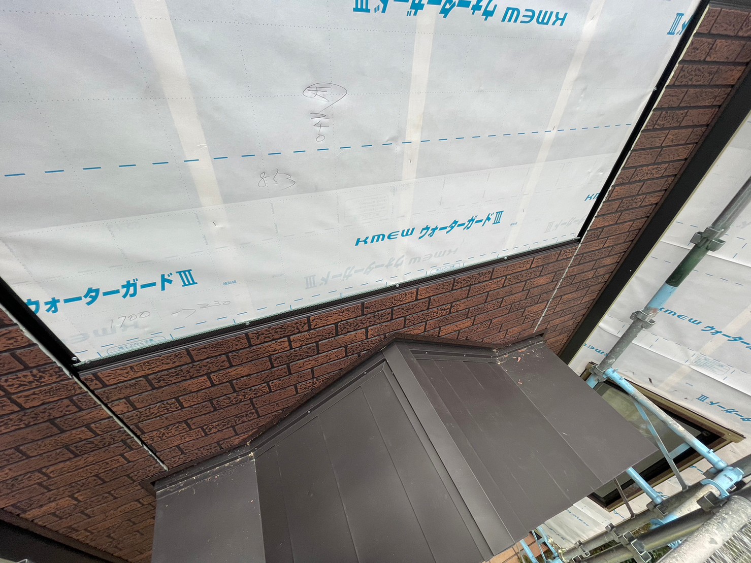 外壁金属サイディング工事 