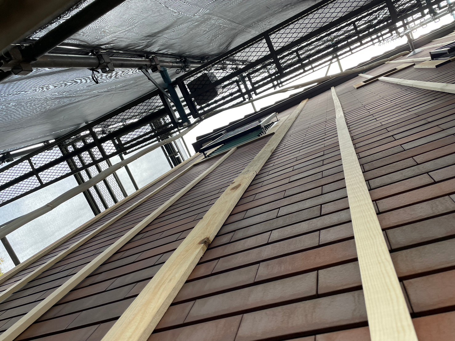 外壁金属サイディング工事 