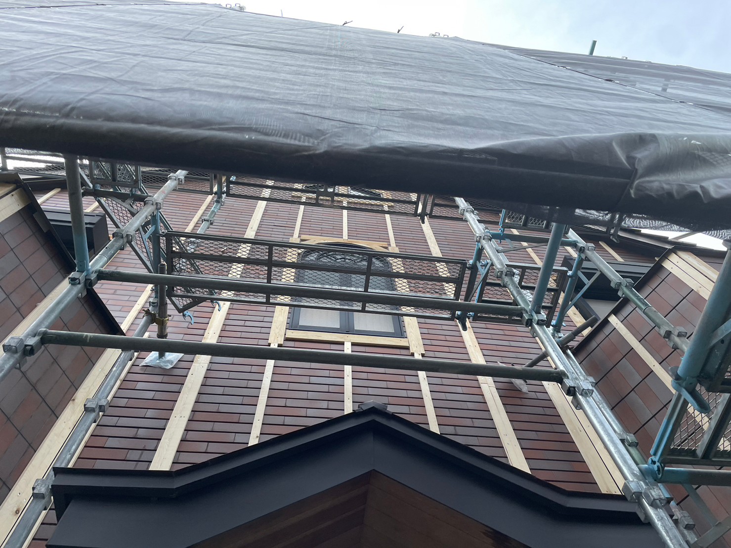 外壁金属サイディング工事 