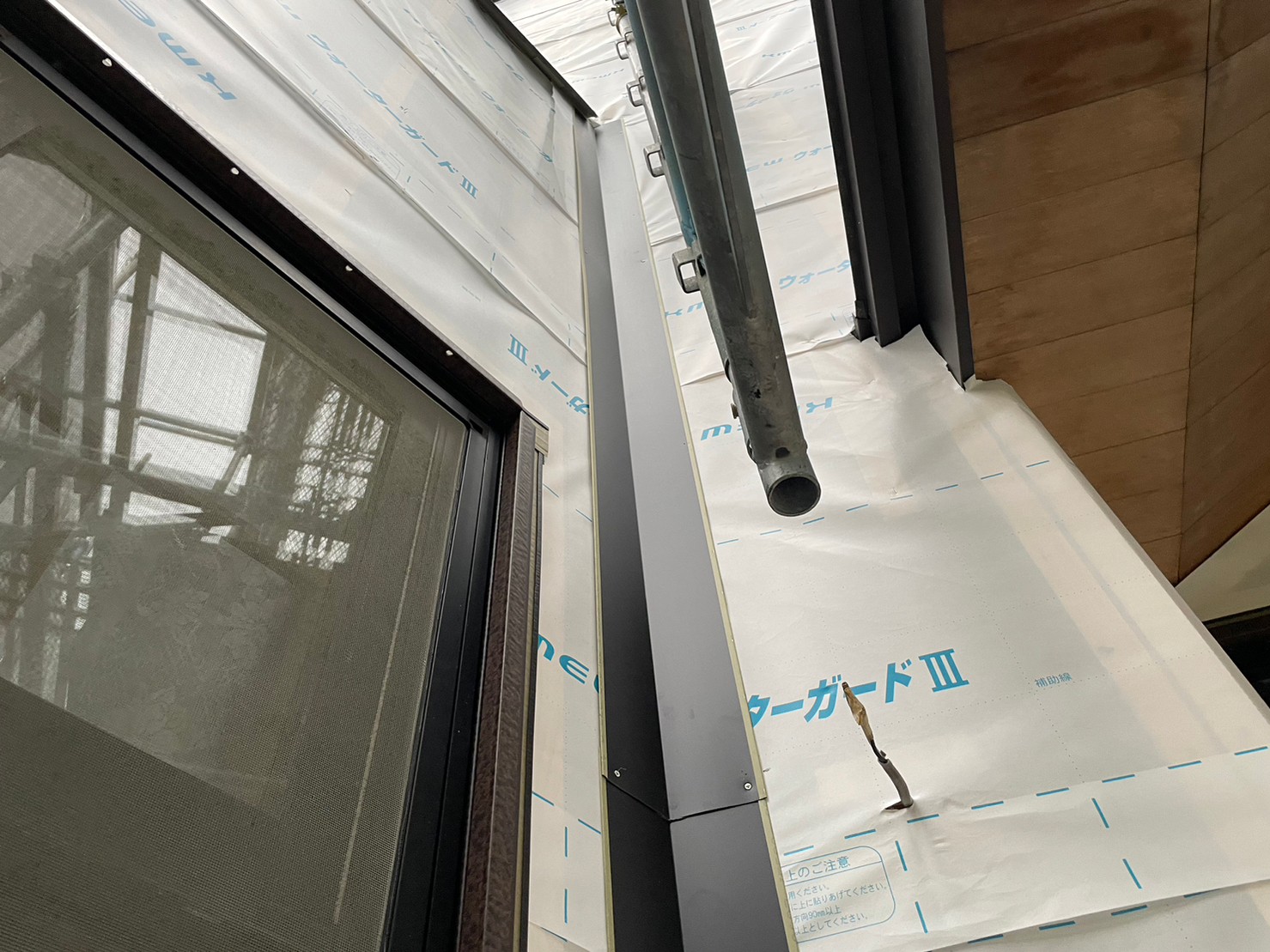 外壁金属サイディング工事 