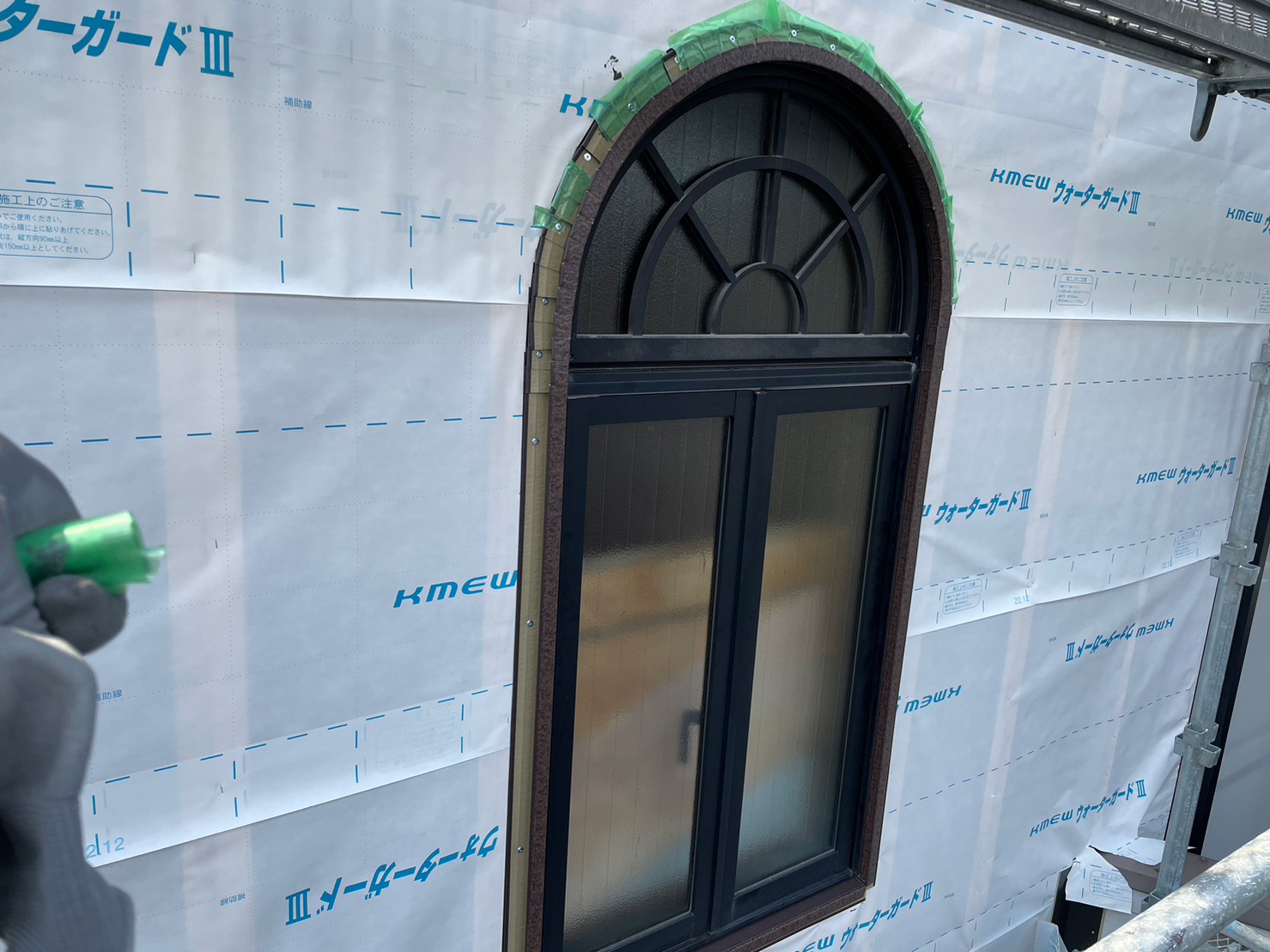 外壁金属サイディング工事 