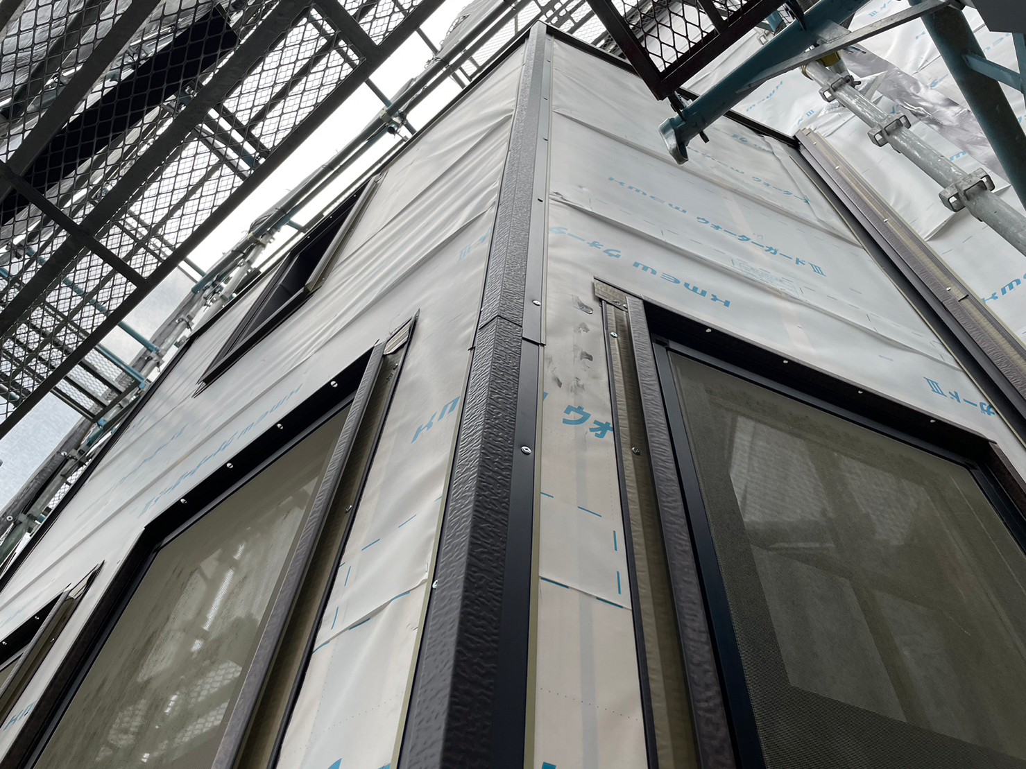 外壁金属サイディング工事 