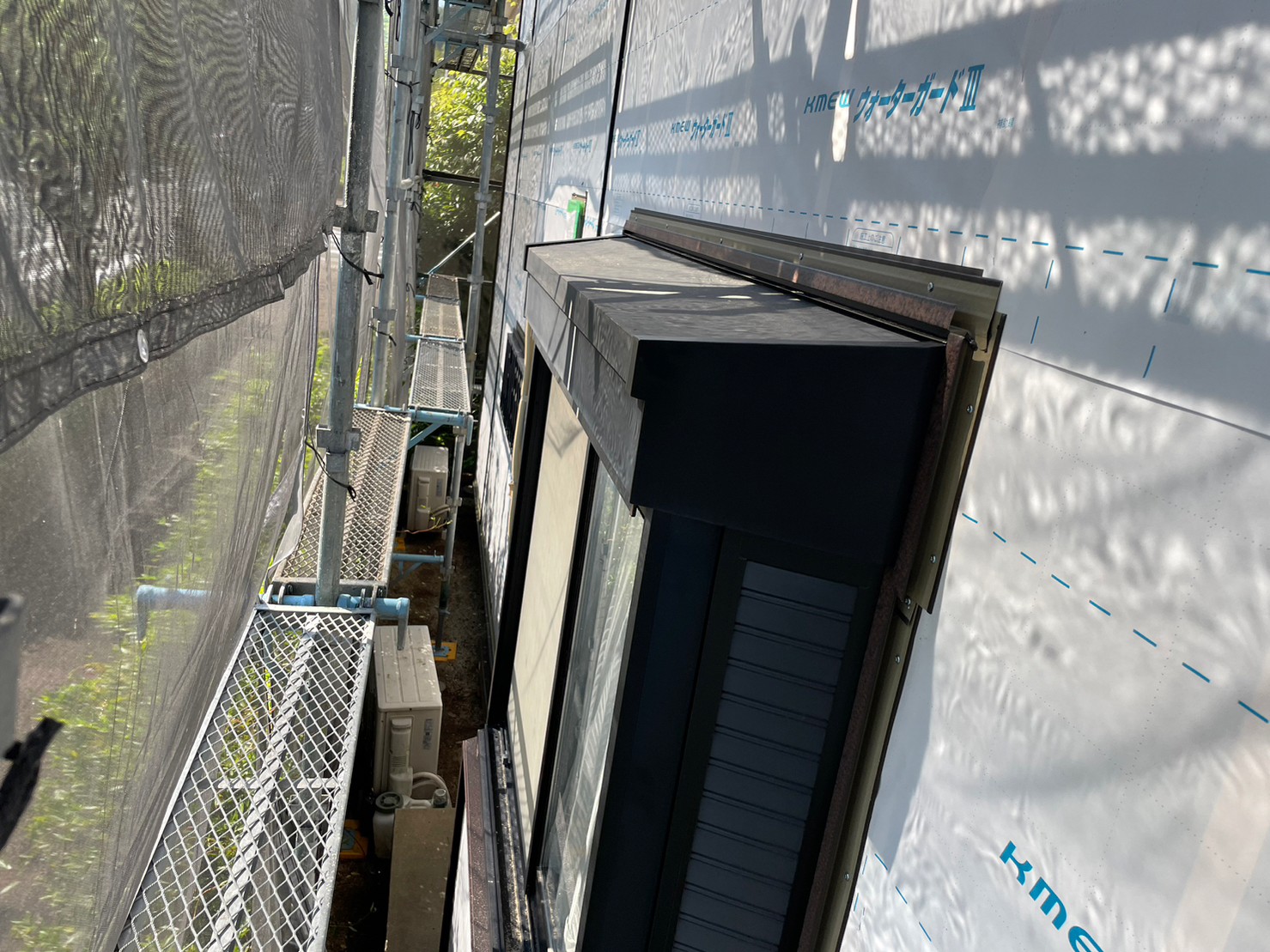 外壁金属サイディング工事 