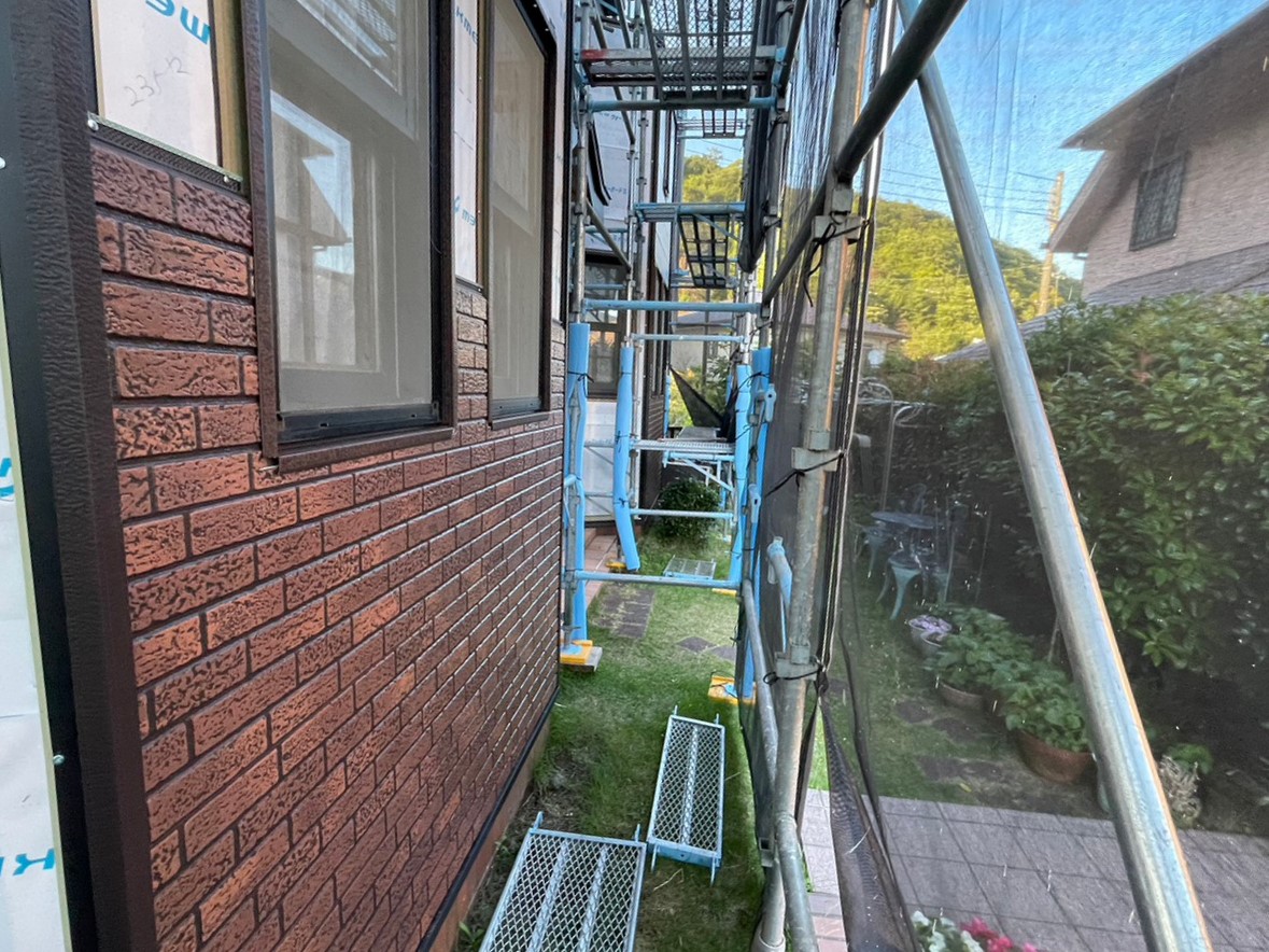 外壁金属サイディング工事 