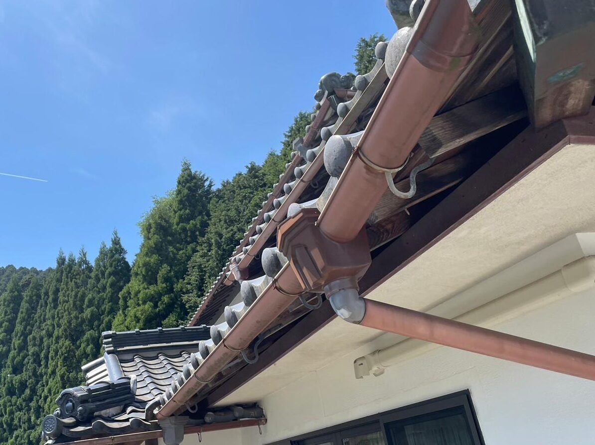 雨とい架け替え工事 