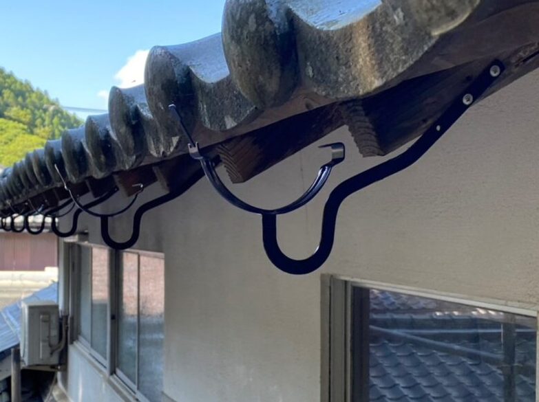 雨とい架け替え工事 