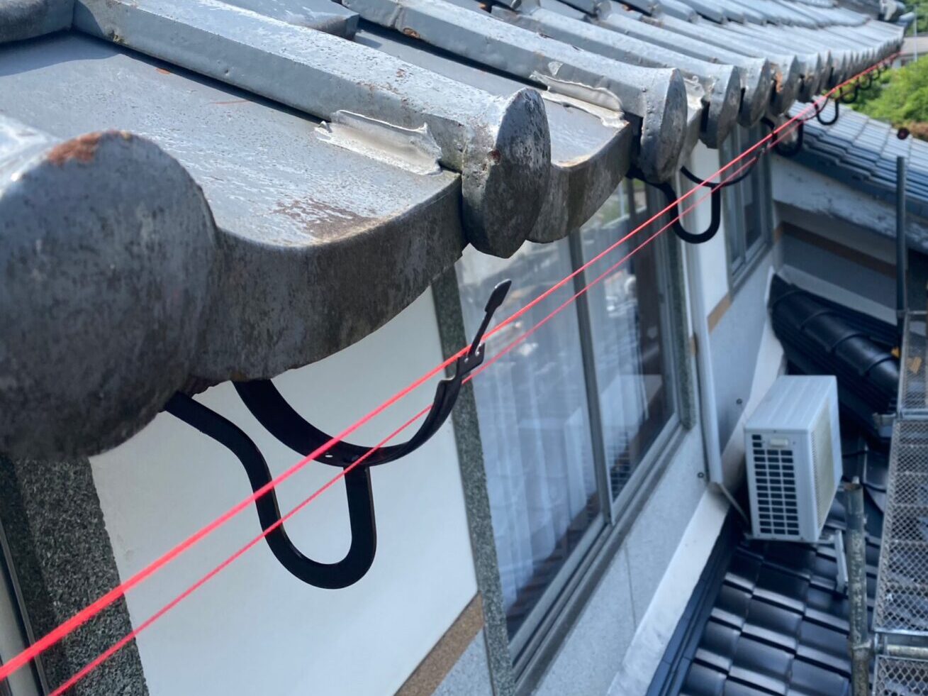 雨とい架け替え工事 