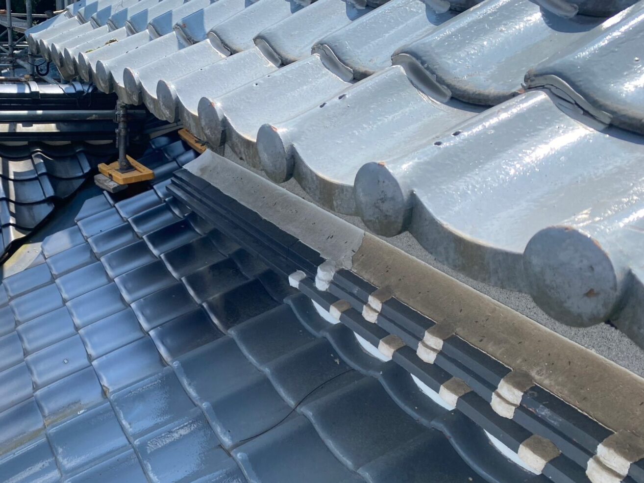 雨とい架け替え工事 