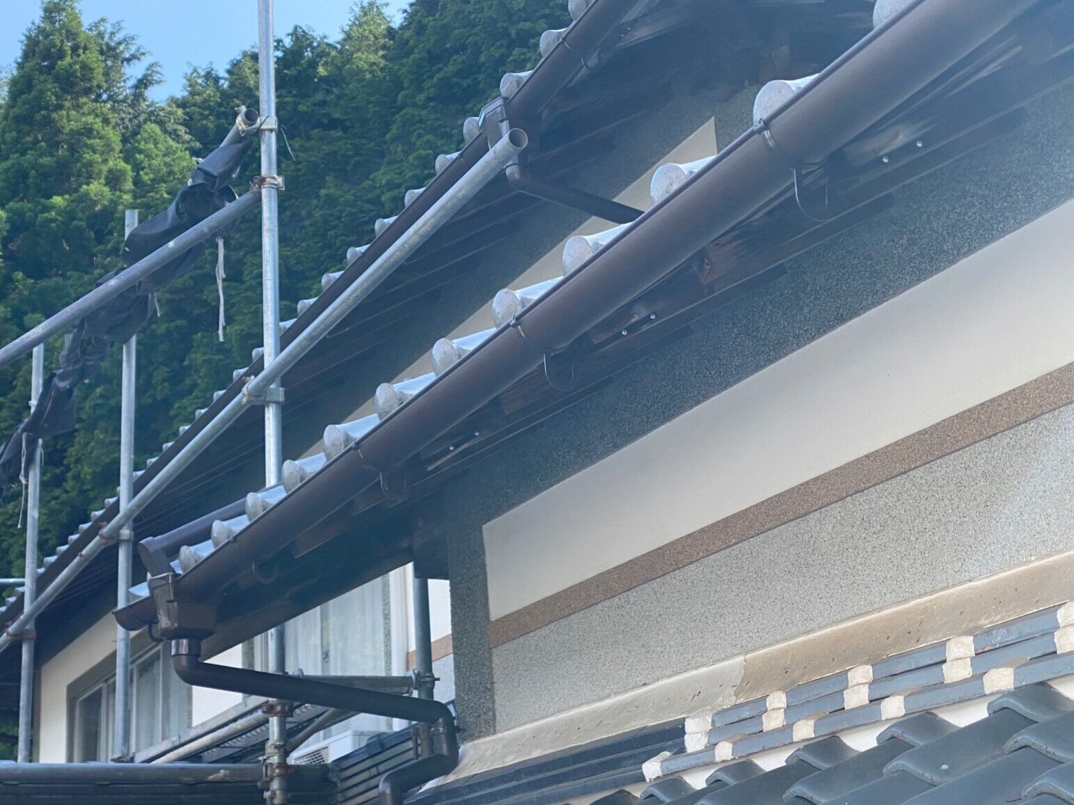 雨とい架け替え工事 