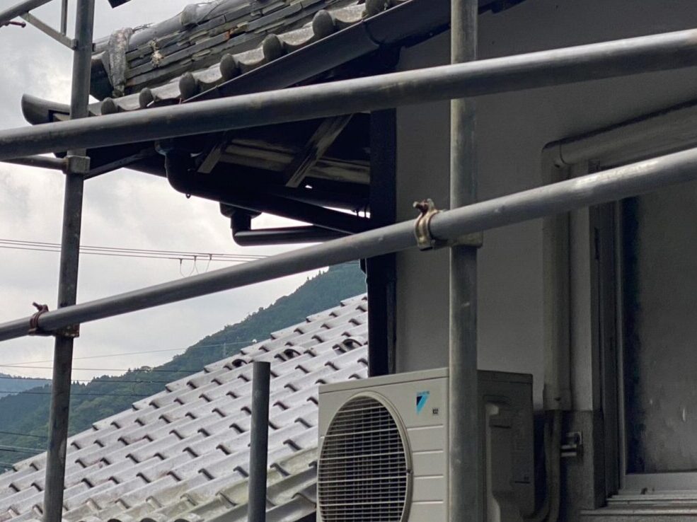 雨とい架け替え工事 