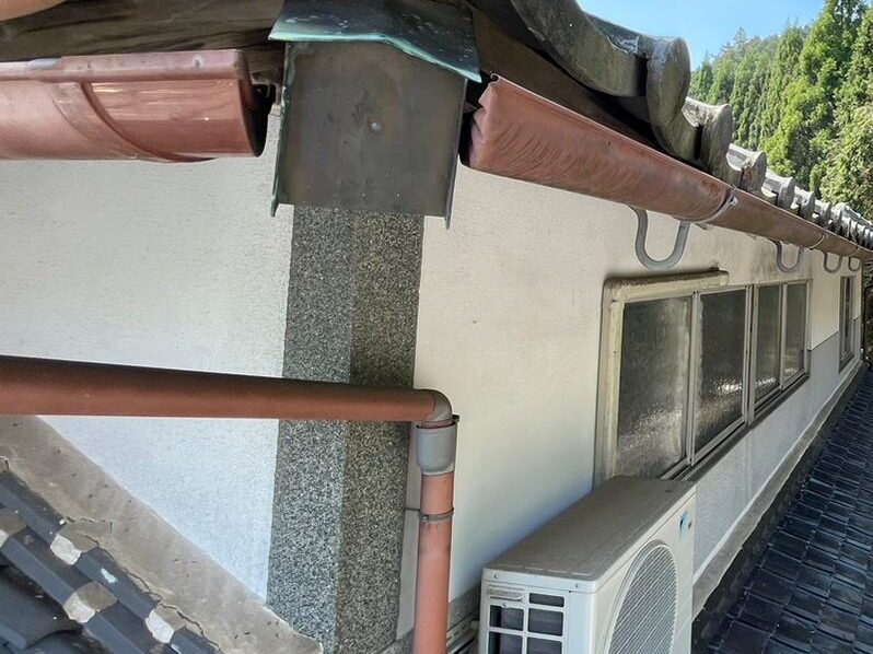 雨とい架け替え工事 