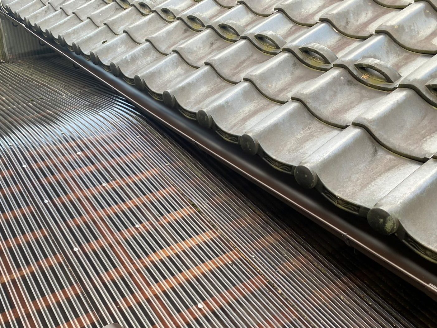 雨とい架け替え工事 