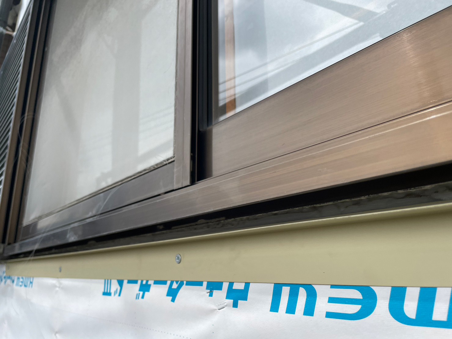 金属サイディングカバー工事 