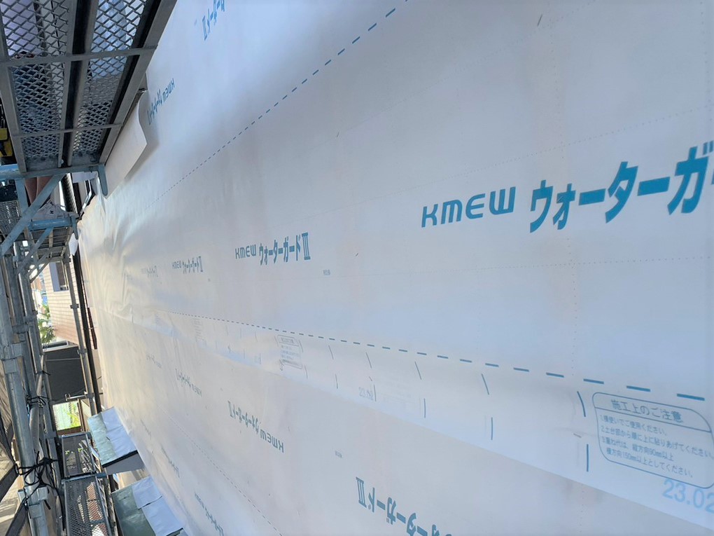 金属サイディングカバー工事 