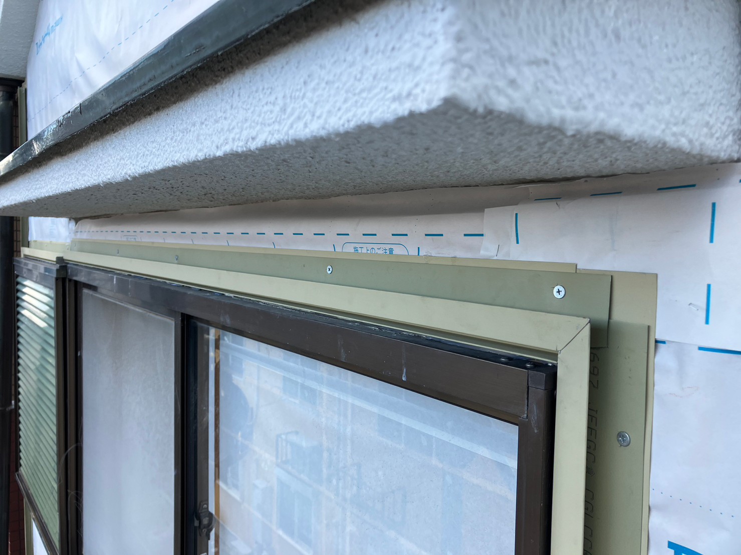 金属サイディングカバー工事 