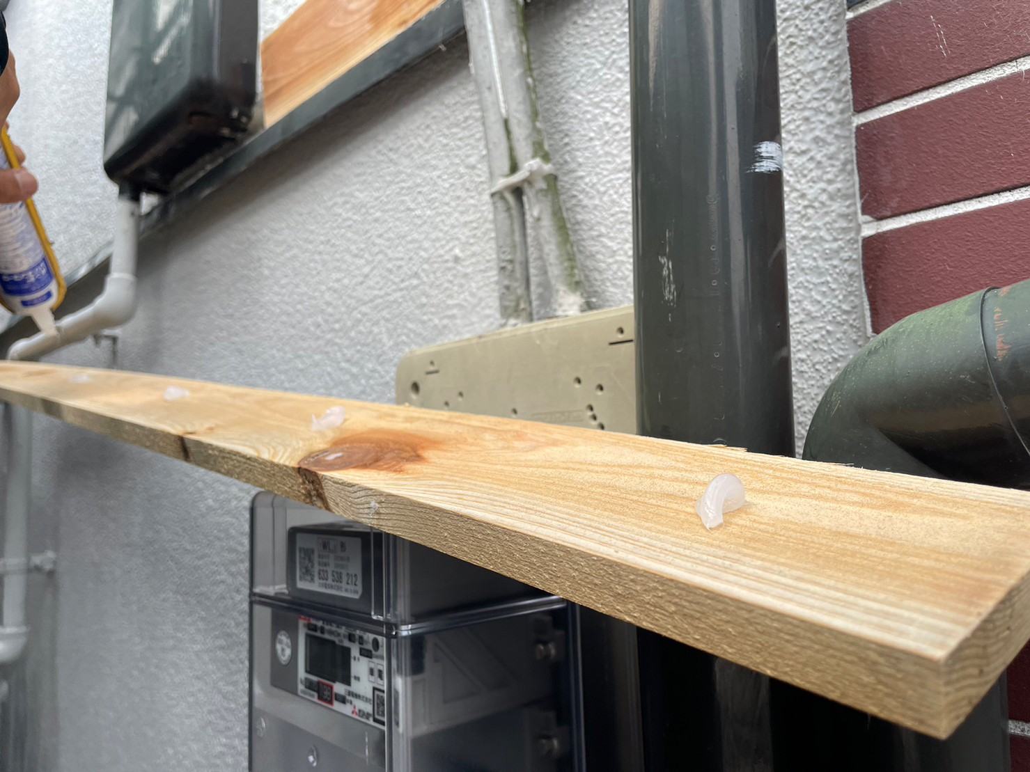 金属サイディングカバー工事 