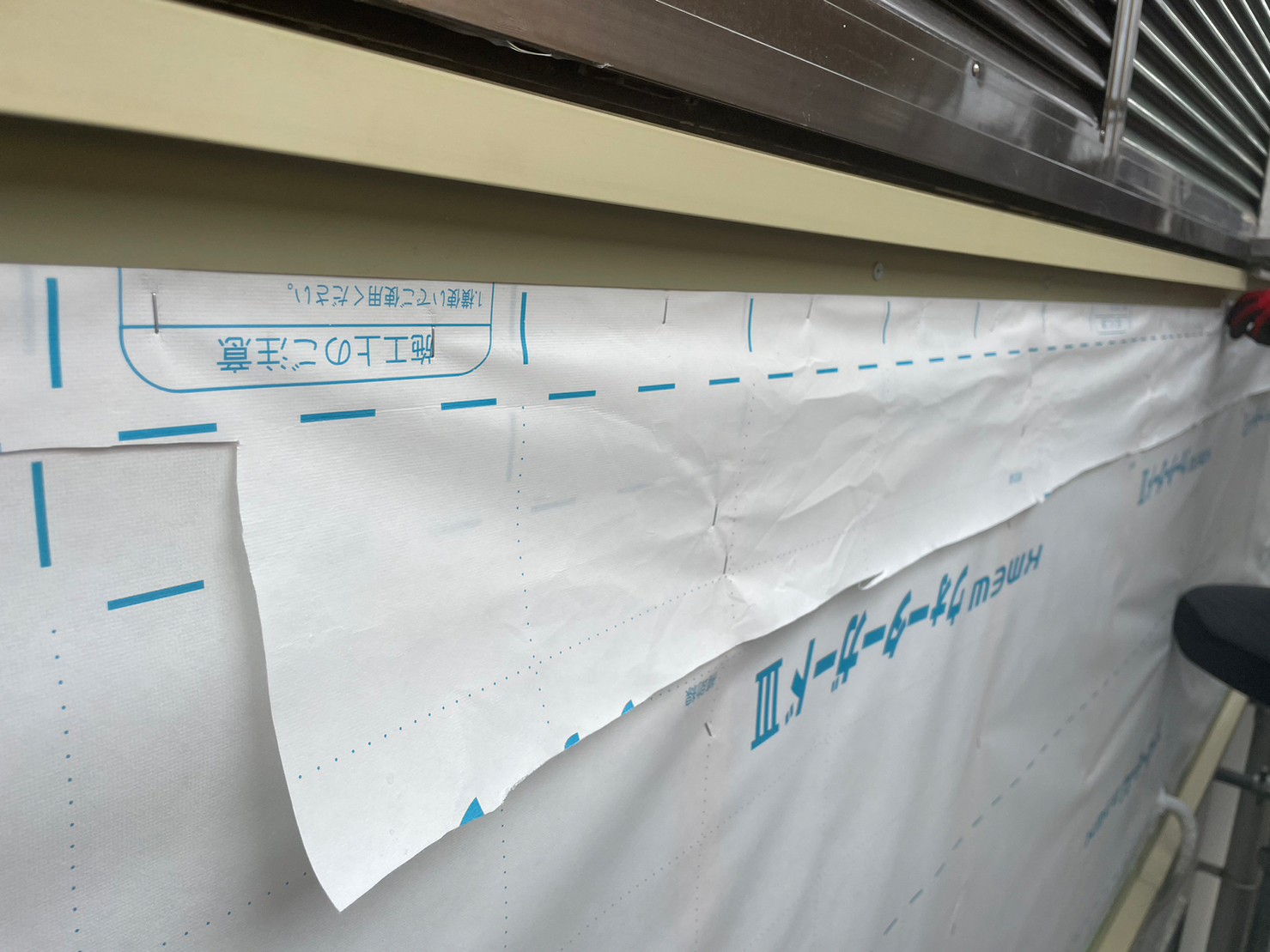 金属サイディングカバー工事 