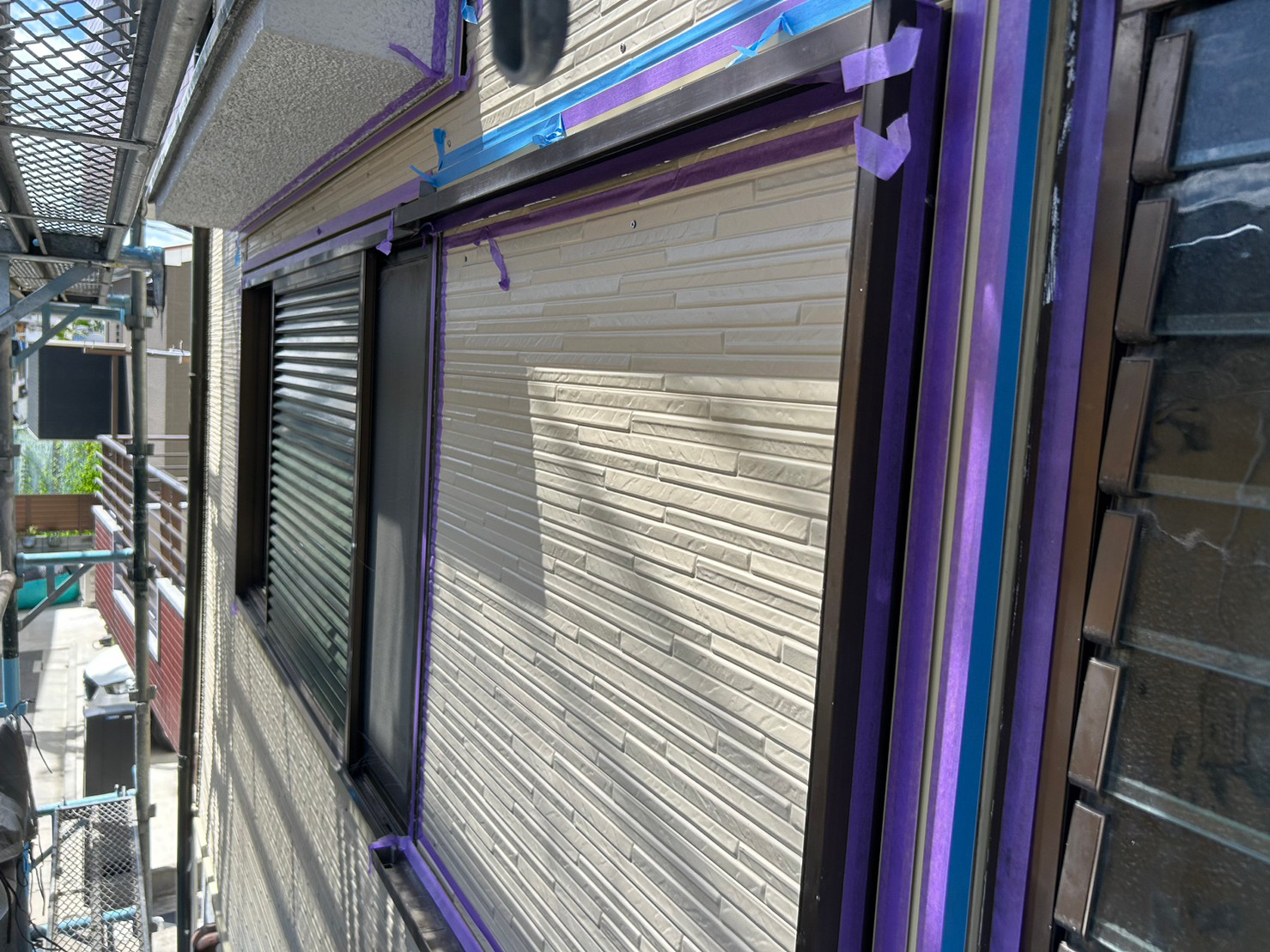 金属サイディングカバー工事 