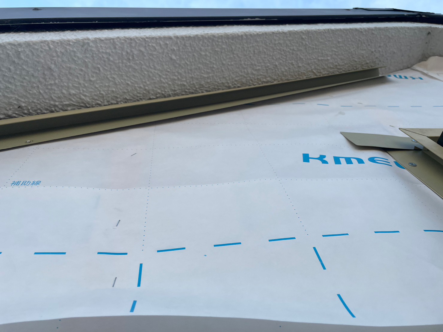 金属サイディングカバー工事 