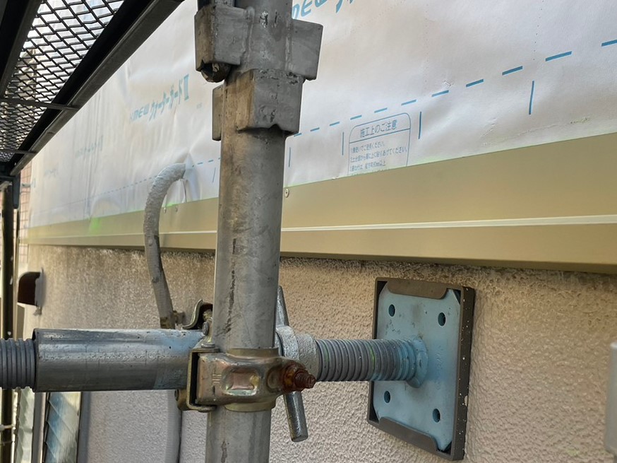 金属サイディングカバー工事 