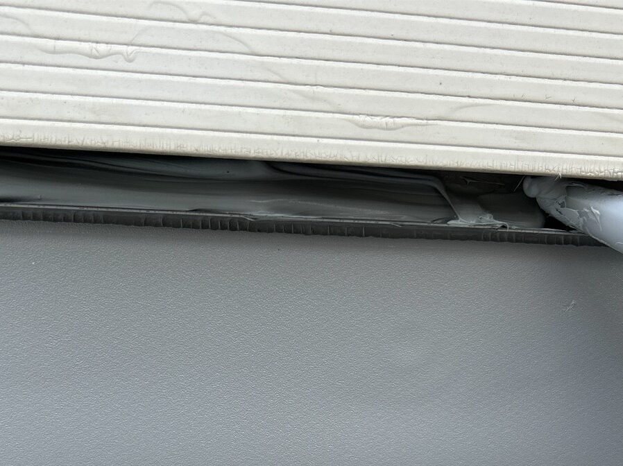 塩ビシート防水工事（機械固定工法） 