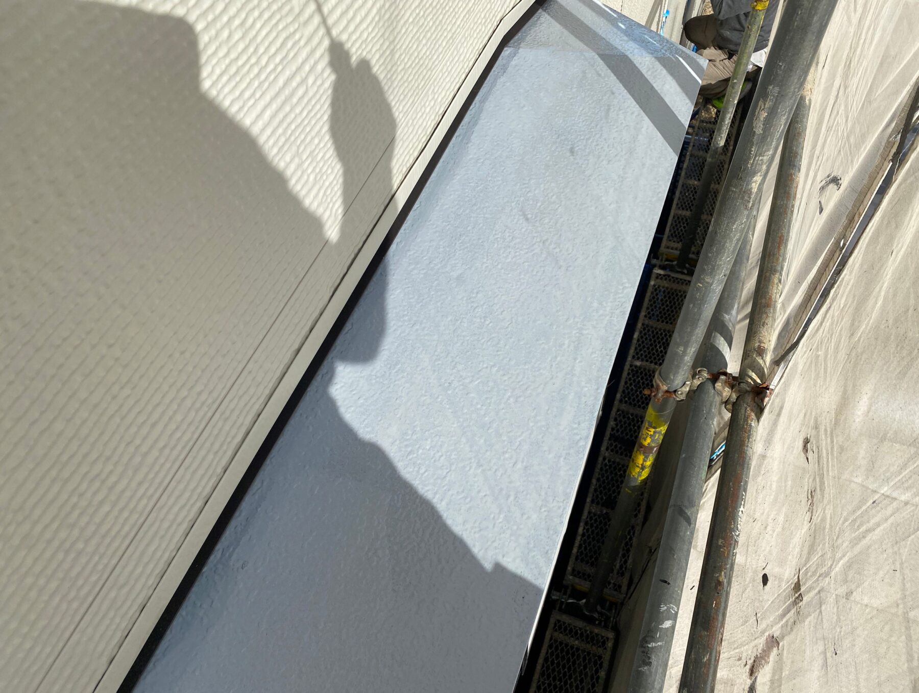 出窓上ウレタン塗装工事 