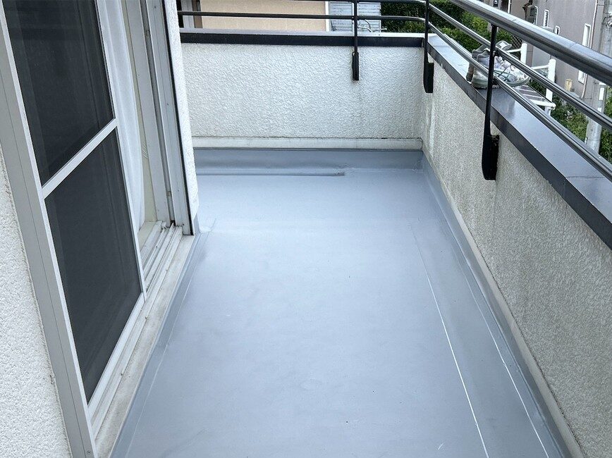 塩ビシート防水工事（機械固定工法） 