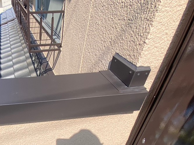 壁、笠木、水切り取り付け工事