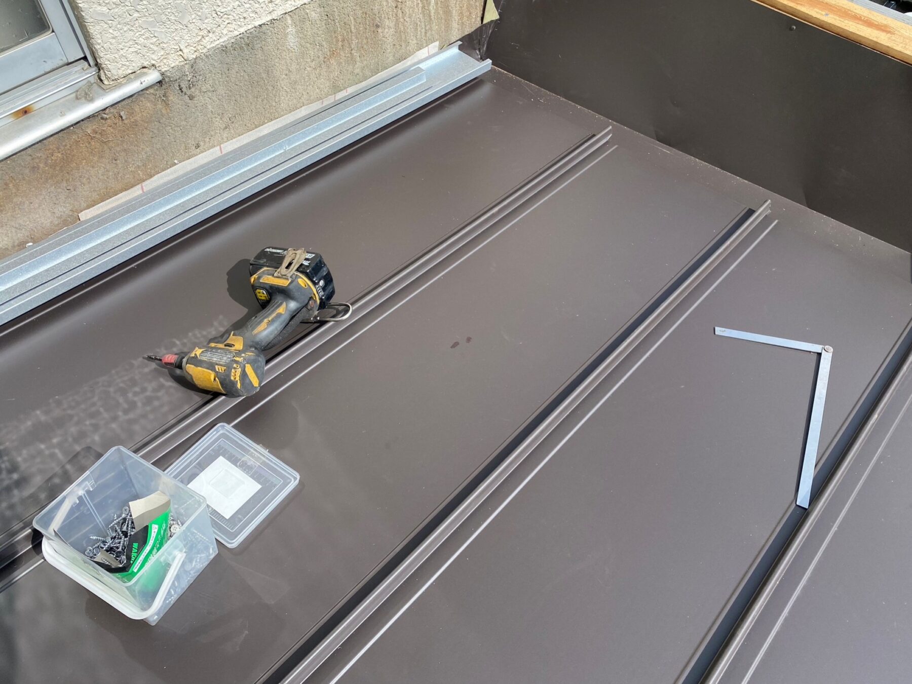 たてひら葺き工事 